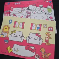 サンリオキャラクターズ 撮影背景用シート サンリオキャラクターズ シークレット撮影背景用シート