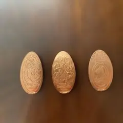 ディズニー スーベニアメダル3枚セット
