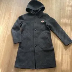 美品!ダントン ウールモッサロングコート フード付き サイズ36