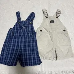 オシュコシュ　オーバーオール 2点セット