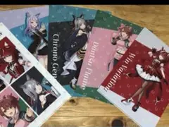 ウマ娘 ローソン クリアファイル 5種 コンプリート