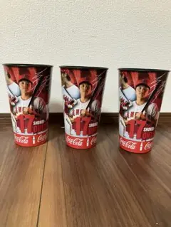 大谷翔平 ロサンゼルス・エンゼルス カップ 3個セット