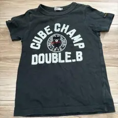 DOUBLE.B ブラック Tシャツ 120