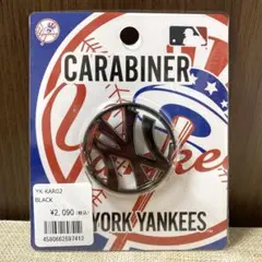 《送料無料》MLB メタルカラビナ　ニューヨーク・ヤンキース