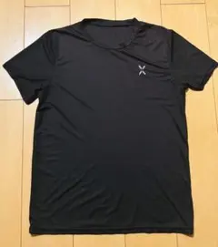 2枚組　トレーニングシャツト 黒 速乾 Sサイズ