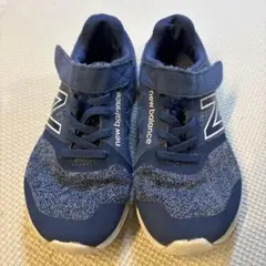 New Balance ネイビー スニーカー ベルクロ
