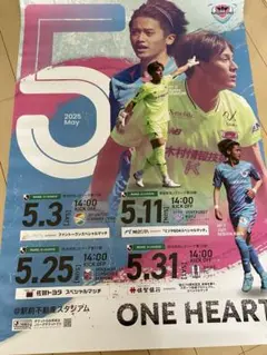 サガン鳥栖　マンスリーポスター　5月