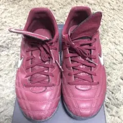NIKE TIEMPO サッカーシューズ 22cm 深めの赤