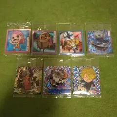 ワンピースウエハース第12弾シール7枚セット