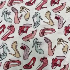 ハイヒール柄生地