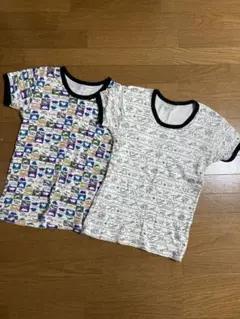 恐竜柄アンダーシャツ 130 2枚セット