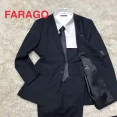 FARAGO 未使用タグ付き　礼服　ブラックフォーマルスーツ　セットアップL