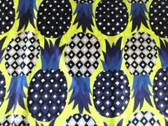marimekko マリメッコ プロダクト用 シルク生地 パイナップル 春夏