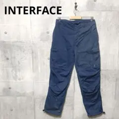 INTERFACE インターフェイス メンズ カーゴパンツ M ネイビー