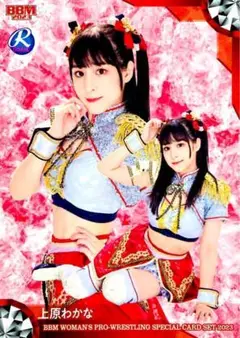上原わかな レギュラーカード BBM 2023 女子プロレス Ambitious