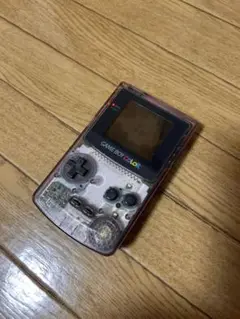 ゲームボーイカラー/クリアパープル/本体のみ/任天堂