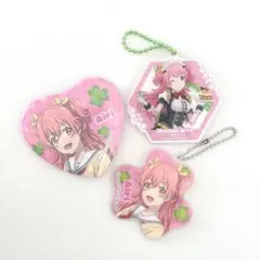 プロセカ 桃井愛莉 プライズ景品 アニメイト アクリルキーホルダー 缶バッジ