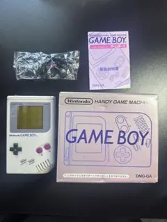 ゲームボーイ 新　DMG-GA 箱　説明書有り 別売りイヤホン新品　極美品