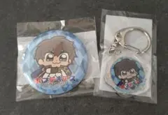 ホプテギアス　コードギアス　枢木スザク　アクリルキーホルダー　缶バッジ