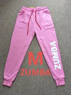 セールZUMBA ピンク スウェットパンツ　レディース新品未使用タグ付きMサイズ