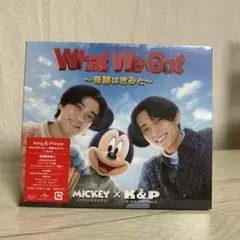 What We Got ～奇跡はきみと～/I Know 初回限定盤A