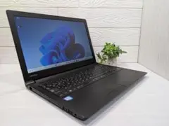Windows11ノートパソコン✨オフィス付き✨東芝　新品SSD　Wi-Fi