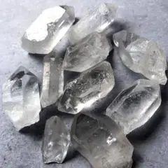 【数量限定！虹あり！大容量】天然石　水晶　ポイント　原石　セット　1