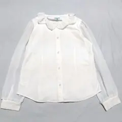 トッカ　TOCCA 長袖シャツ　ブラウス　白　130