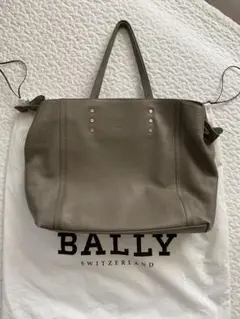 再値下げ⭐︎上品BALLYグレージュトートバッグ