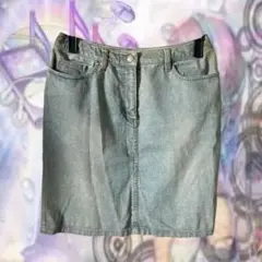 ♡*.+゜ y2k デニムスカート タイト ‧₊˚❀༉‧₊˚.