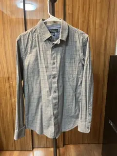 BANANA REPUBLIC チェック柄 長袖シャツ S