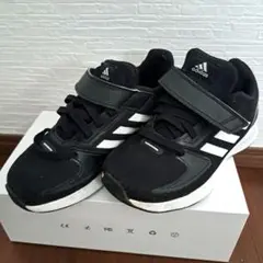 adidas EG503 黒 18cm スニーカー ストラップ付き