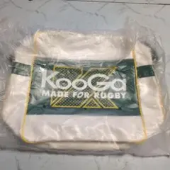 KooGa ラグビー用バッグ ホワイト/イエロー