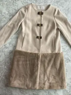ユニバーバルミューズ☆りぼんファーコートアウター