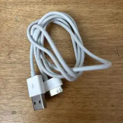 USB-A to 30ピンケーブル ホワイト 約1m