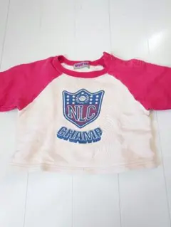 NLC CHAMP トレーナー 80サイズ ピンク