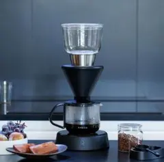 【にっしゃん 】EPEIOS Moccaコーヒーメーカー　中古美品 EPEIOS エペイオス スマートコーヒーメーカーMocca ブラック