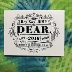 Hey!Say!JUMP LIVE TOUR 2016 DEAR 初回限定盤