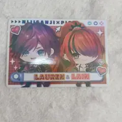 にじさんじ LAUREN & LAIN PiGUパチップスカード