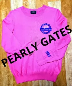 値下げ❗️❣️PEARLY GATESパーリーゲイツニットセーター★サイズ0