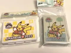 【セット】WCS2025 カードスリーブ&ダメカンケース アナハイム限定②