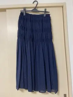 シップス　ロングギャザースカート　新品未使用タグ付き