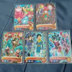 スーパードラゴンボールヒーローズ Cレアカード 5枚セット