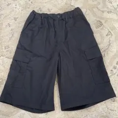UNIQLO ブラックカーゴショーツ 130サイズ