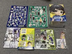 ブルーロック　蜂楽廻　キューポスケット　応援セット特装版　原画展　アクスタ