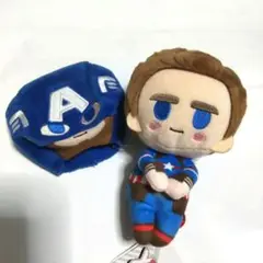 MARVEL　マーベル　マスク付Bigちょっこりさん　キャプテン・アメリカ　新品