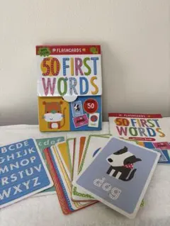 50 First Words フラッシュカード