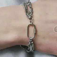 AIVER　5連ブレスレット アイバー 美品 Lサイズ
