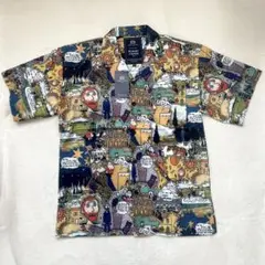 ROBERT CAVANI ロベルトカパーニ 高級シルク アロハシャツ 新品46