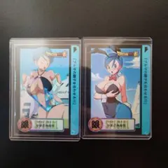 ドラゴンボール　ブルマ　セクシーカード　海外製　バニーガール　谷間